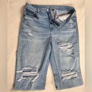 American Eagle ripped jeans